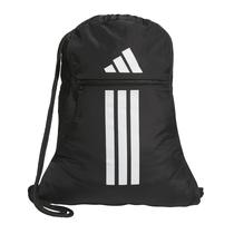 Mochila com cordão, mochila adidas Alliance, preta, tamanho único Mochila com cordão, mochila adidas Alliance, preta, tamanho único
