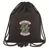 Mochila com cordão Riverdales Anime 34x40cm algodão-poliéster