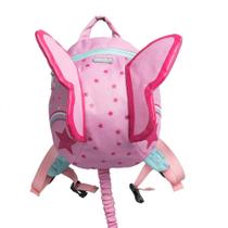 Mochila com Guia Borboleta Rosa - Infanti