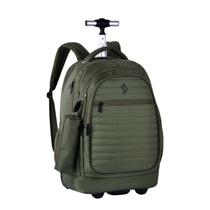 Mochila Com Haste Rodinha Versátil Com Compartimento Laptop