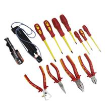 Mochila Com Kit Básico de Ferramentas Com 13 Peças Para Manutenção Elétrica - 5921BR/BAG-VDE - BETA