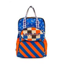 Mochila Com Pochete Mait Donuts Colorida