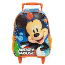 Mochila com Rodas 14 Mickey R AZUL