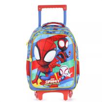 Mochila Com Rodas 16 Homem Aranha Spidey E Seus Amigos Xeryu Mochila Com Rodas 16 Homem Aranha Spidey E Seus Amigos Xeryu