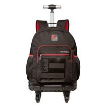 Mochila com Rodas Alças 17 Base B04T Esportiva Flamengo Oficial Licenciada - Ref 16393