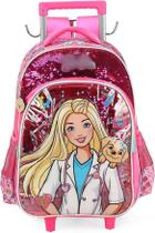 Mochila com Rodas Barbie Veterinária Luxcel Mochila com Rodas Barbie Veterinária Luxcel