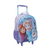 Mochila com Rodas Escolar 14 Disney Frozen Desenho