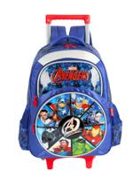 Mochila com Rodas Escolar Avengers Original