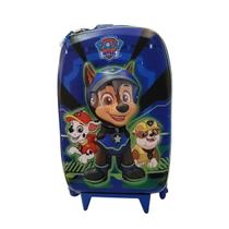Mochila Com Rodas Escolar Patrulha Canina 3D Chase - MaxToy Mochila Com Rodas Escolar Patrulha Canina 3D Chase - MaxToy