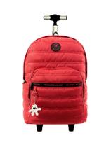 Mochila com Rodas Escolar Vermelho Minnie 14221 Mochila com Rodas Escolar Vermelho Minnie 14221
