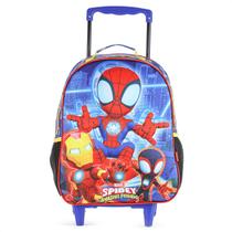 Mochila Com Rodas Escolar Xeryus 16 Spidey R 11720 Azul - Infantil