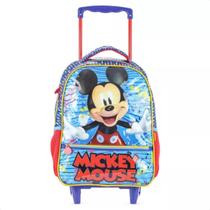 Mochila Com Rodas Escolar Xeryus Mickey Azul - Infantil Mochila Com Rodas Escolar Xeryus Mickey Azul - Infantil