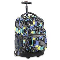 Mochila com rodas J World New York Sunrise Kids 18L com rodas