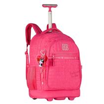 Mochila Com Rodas Notebook Rebecca Bonbon 32 Litros Rosa Mochila Com Rodas Notebook Rebecca Bonbon 32 Litros Rosa
