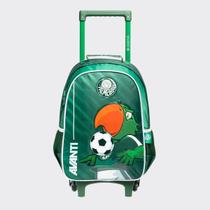 Mochila com Rodas Palmeiras Escolar Mascote 16 Verde Mochila com Rodas Palmeiras Escolar Mascote 16 Verde