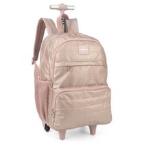 Mochila com rodas rose