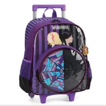 Mochila com rodas roxo wandinha luxcel ic39846wd2800un