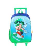 Mochila Com Rodas Turma Da Mônica Ic41322 - Verde