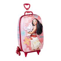 Mochila com Rodinha 3D - Princesa Moana - Diplomata