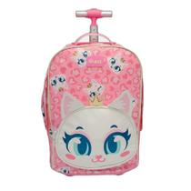 Mochila com Rodinha Gata Romântica - Puket