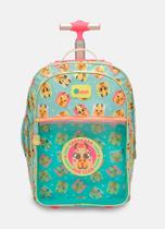 Mochila com Rodinha Grande Capy Bora VERDE AGUA Mochila com Rodinha Grande Capy Bora VERDE AGUA