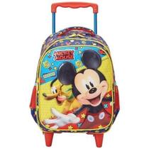 Mochila Com Rodinha M Tam 14 Mickey Mouse Y1 Xeryus - 13271 Mochila Com Rodinha M Tam 14 Mickey Mouse Y1 Xeryus - 13271