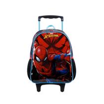 Mochila com Rodinha Média Tamanho 14 Spider-Man Homem Aranha X2 Xeryus - 11661