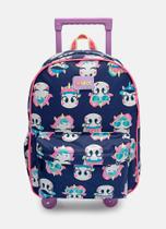 Mochila com Rodinha Média Unicórnio Tênis AZUL MARINHO 7909692295561 Mochila com Rodinha Média Unicórnio Tênis AZUL MARINHO 7909692295561