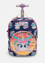 Mochila com Rodinha Média Unicórnio Tênis