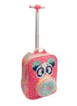 Mochila com Rodinha Pequena Panda Donuts Puket