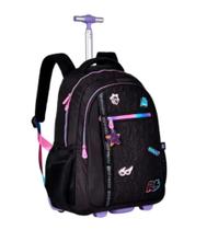 Mochila com rodinha rafa e luiz rl 24018