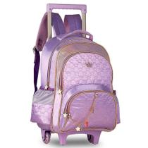 Mochila com Rodinha Sweet Queen SQ23059K - Clio Style