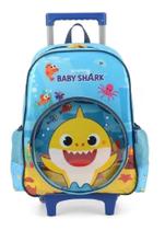 Mochila com Rodinhas Baby Shark - Luxcel 2023