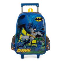 Mochila com rodinhas Batman azul Luxcell