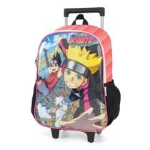 Mochila Com Rodinhas Boruto IC38112BR Vermelho
