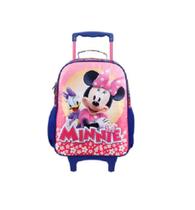 Mochila com Rodinhas e Alças 16 Minnie R 11420 - Xeryus Mochila com Rodinhas e Alças 16 Minnie R 11420 - Xeryus