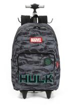 Mochila com Rodinhas Hulk Avengers - Luxcel Mochila com Rodinhas Hulk Avengers - Luxcel