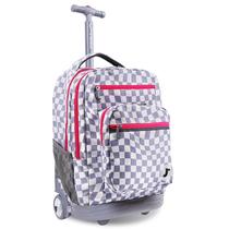 Mochila com rodinhas J World New York Sundance Lavender de 20 polegadas Mochila com rodinhas J World New York Sundance Lavender de 20 polegadas