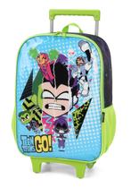 Mochila com rodinhas - Jovens Titãs - Verde Mochila com rodinhas - Jovens Titãs - Verde