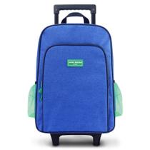 Mochila com Rodinhas Junior Azul Mochila com Rodinhas Junior Azul