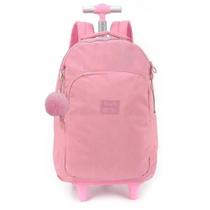 Mochila Com Rodinhas Luxcel UP4YOU Rosa Mochila Com Rodinhas Luxcel UP4YOU Rosa