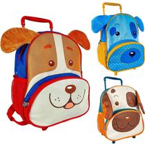 Mochila Com Rodinhas Pets Menino Menina Infantil - Clio Style