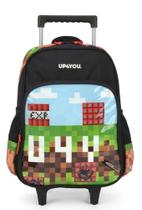 Mochila com Rodinhas Pixel Games Up4You - Luxcel 2023