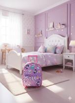 Mochila Com Rodinhas Puket Multibichos BFF Best Friend Forever