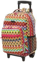 Mochila com rodinhas Rockland Double Handle Tribal 43cm Mochila com rodinhas Rockland Double Handle Tribal 43cm