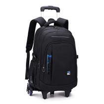 Mochila com rodinhas VIDOSCLA Black Kids Boys Bagagem de mão Mochila com rodinhas VIDOSCLA Black Kids Boys Bagagem de mão