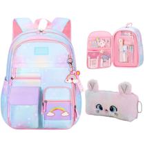 Mochila compacta Rainbow Design impermeável de grande capacidade Mochila compacta Rainbow Design impermeável de grande capacidade