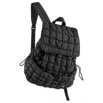 Mochila CONTAIL Puffer acolchoada 18L preta
