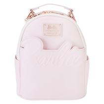 Mochila Conversível Loungefly Barbie - Com Logotipo em Ouro Rosa