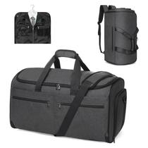 Mochila Convertible Bukere para Trajes, Bolsa de Viaje Tipo Duffel de 55L